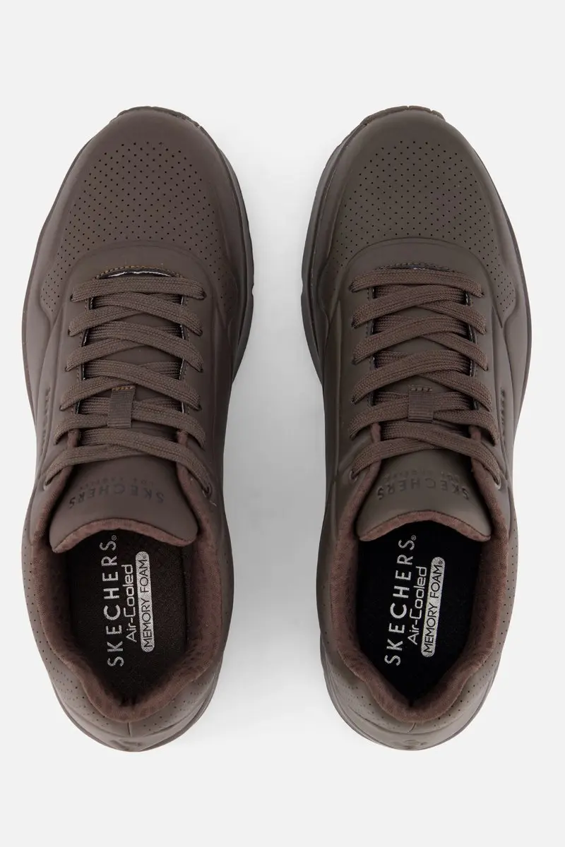 Skechers Uno Stand On Air Heren Sneakers - Chocolate - afbeelding 3 van 6