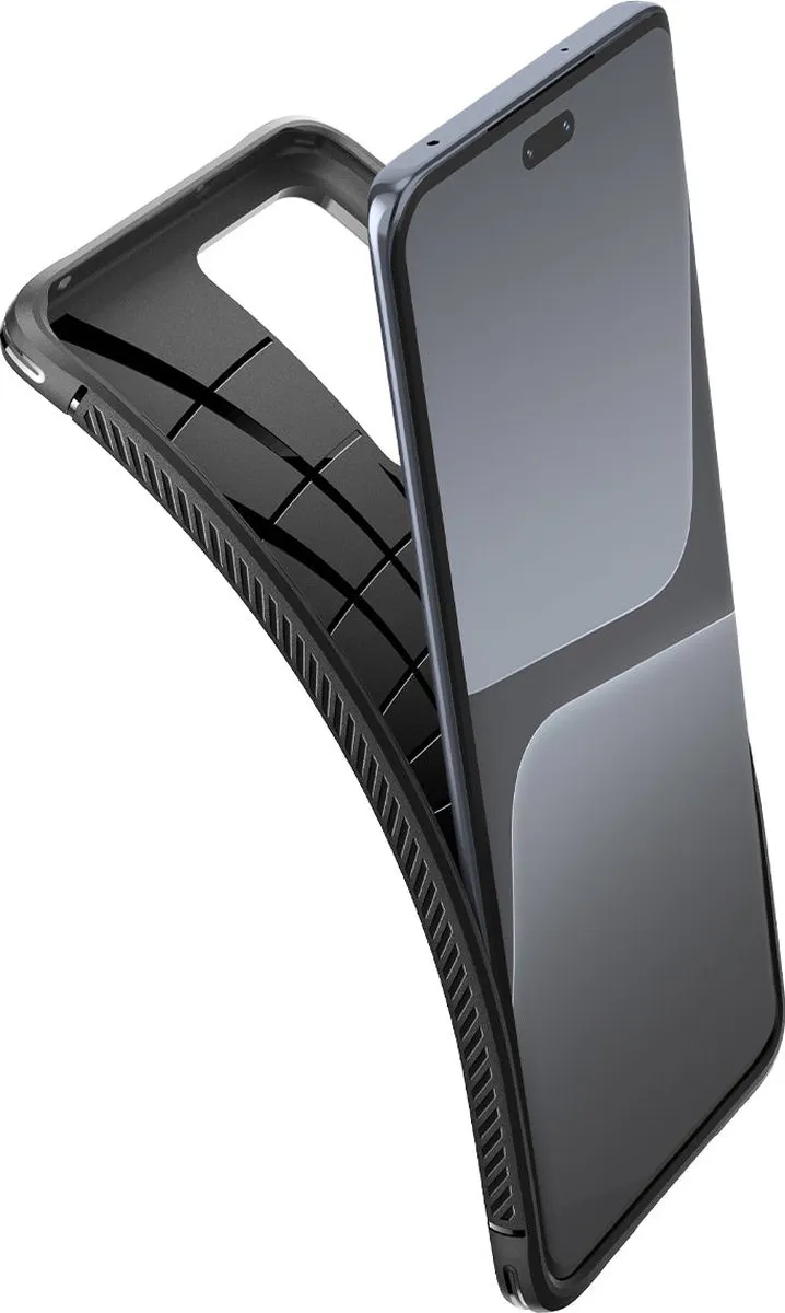 Spigen Rugged Armor ACS05324 Xiaomi 13 Lite Hoesje - Zwart - afbeelding 2 van 6