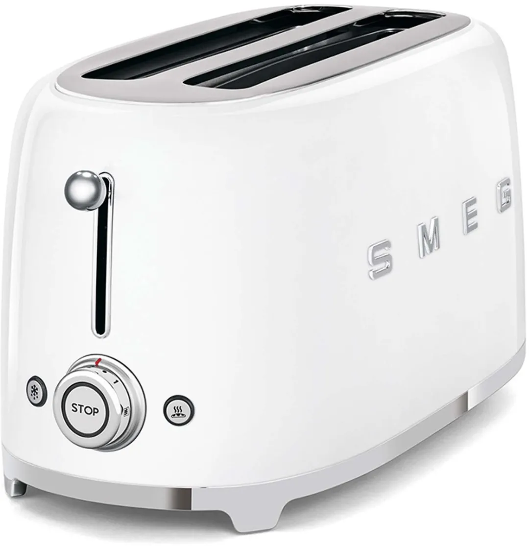 Smeg TSF02WHEU Broodrooster 2x4 - 1500W - 6 niveaus