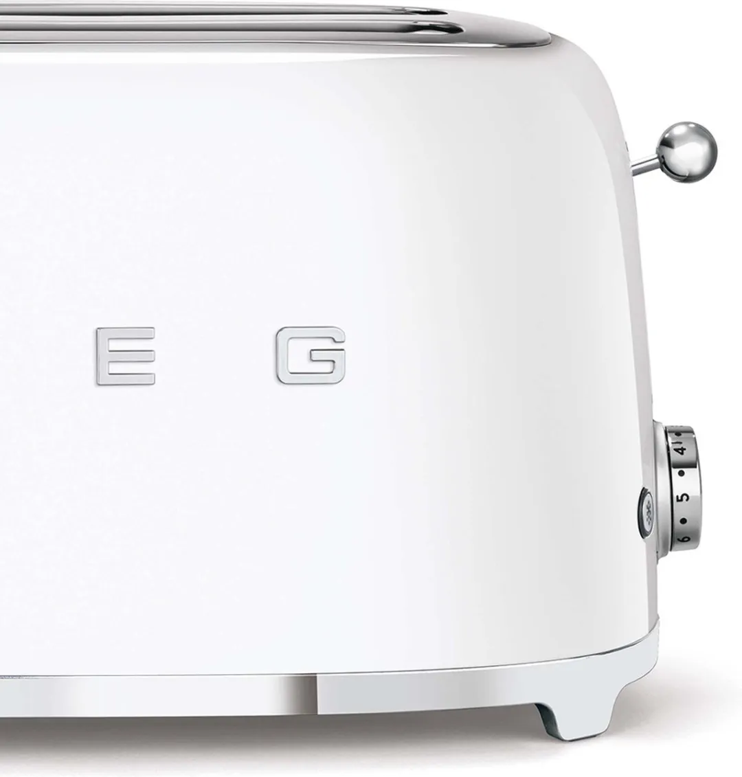 Smeg TSF02WHEU Broodrooster 2x4 - 1500W - 6 niveaus
