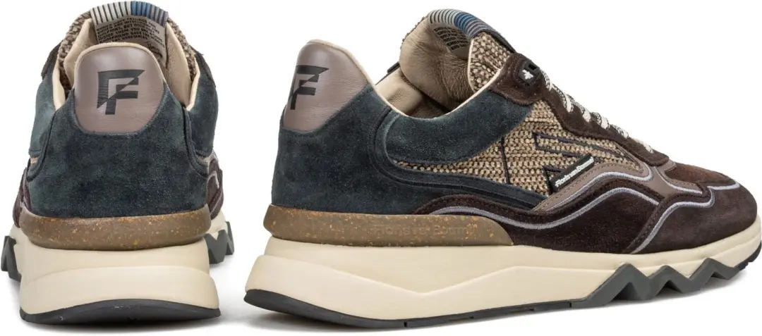 Floris van Bommel De Zager Sneakers - Heren - Bruin - afbeelding 5 van 6