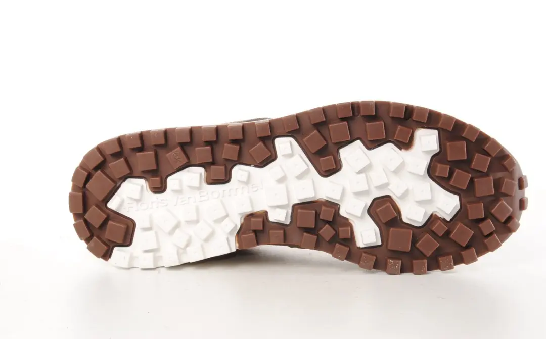 Floris van Bommel De Grippper Sneakers - Suède - Taupe - afbeelding 5 van 6