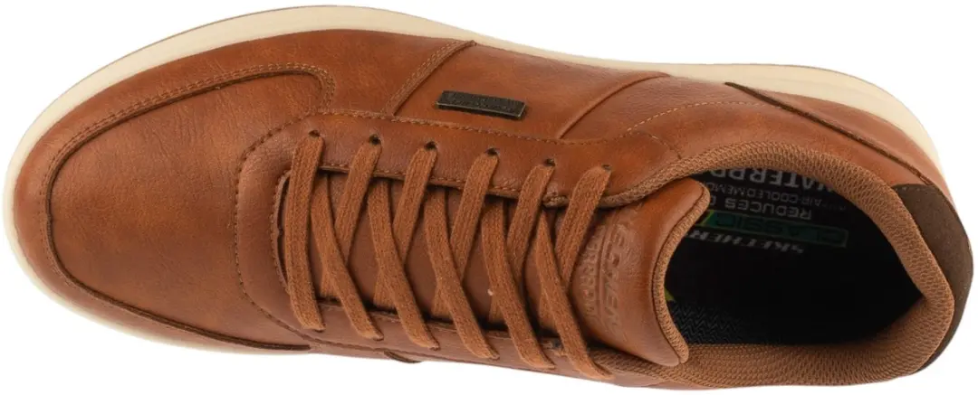 Skechers Palmiro Monty Sneakers - Bruin - 47.5 - afbeelding 3 van 5