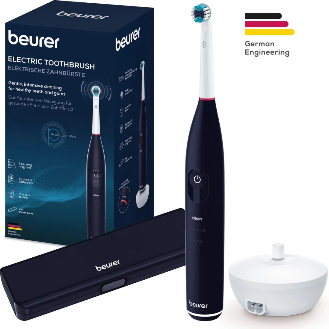 Beurer TB 50 Elektrische Tandenborstel - 4 Snelheden - Zwart