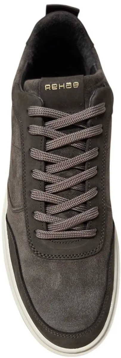 Rehab Oliver Mid Suede 2040 Sneakers - Grijs/Bruin - afbeelding 2 van 6