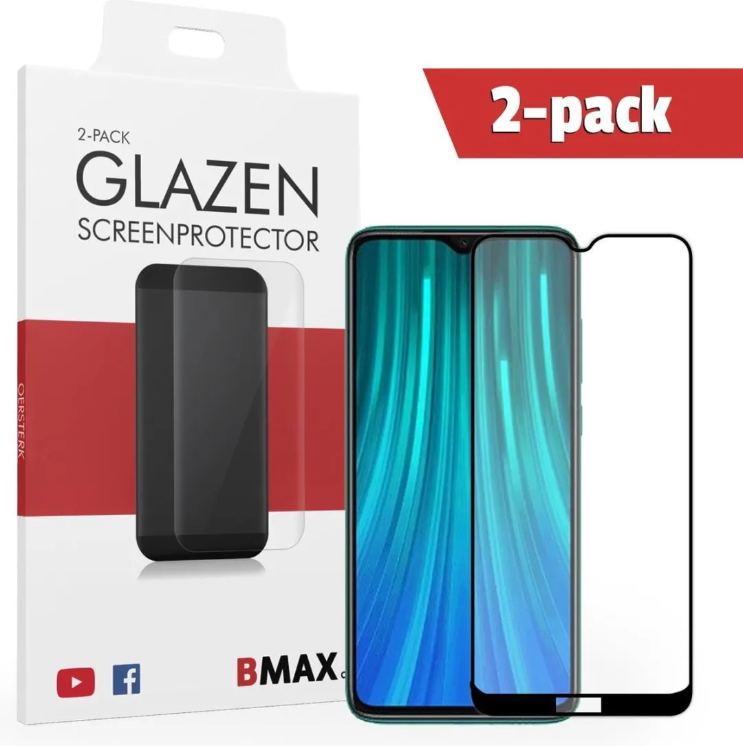 BMAX Glazen Screenprotector Xiaomi Redmi Note 8