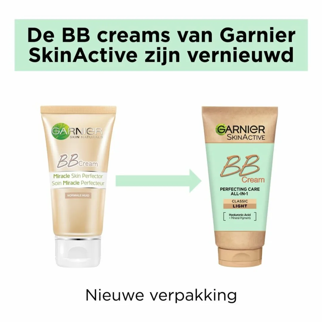 Garnier Miracle Skin Perfector BB Cream - Light - 6 x 50 ml - Voordeelverpakking