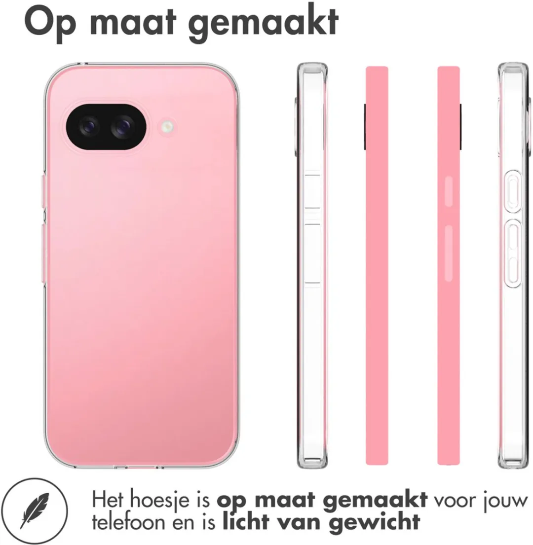 Accezz Hoesje Google Pixel 9a - Transparant