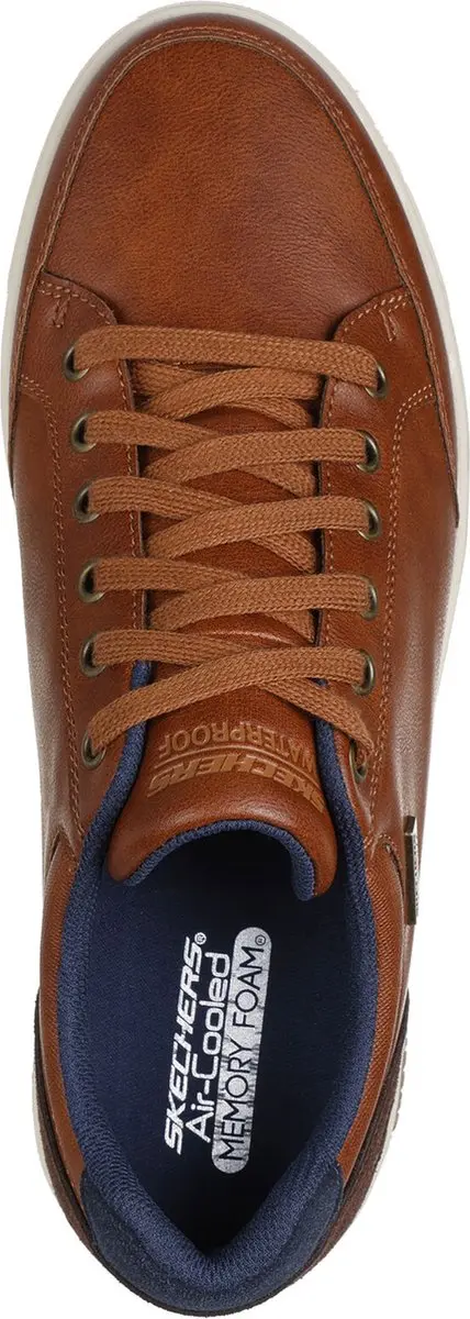 Skechers Cavell Sparkman Heren Sneakers - Bruin - afbeelding 5 van 6