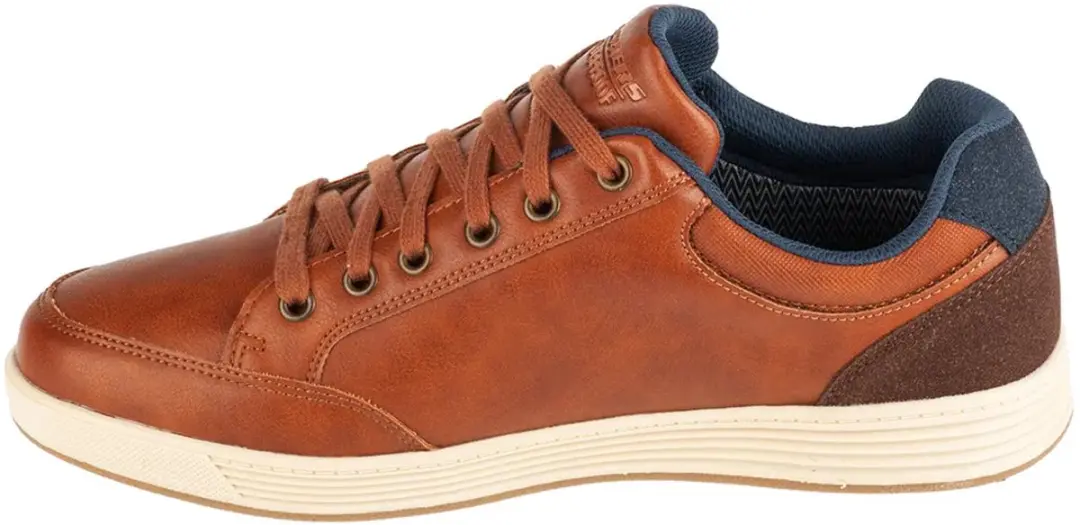 Skechers Cavell Sparkman Heren Sneakers - Bruin - afbeelding 4 van 6
