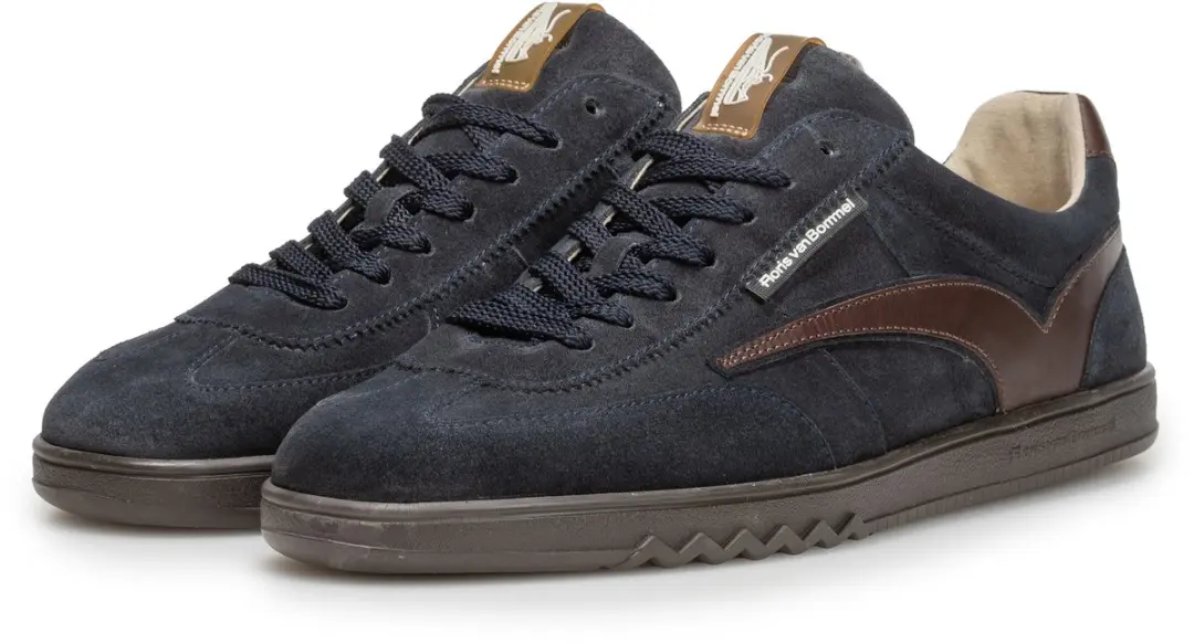 Floris van Bommel De Zaler Heren Sneakers - Blauw - afbeelding 4 van 6