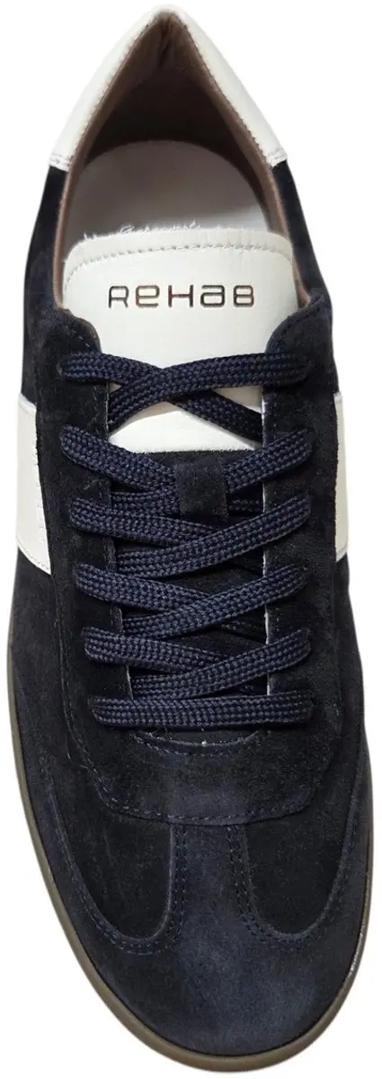 Rehab Zack Suede Sneakers - Donkerblauw - afbeelding 4 van 6