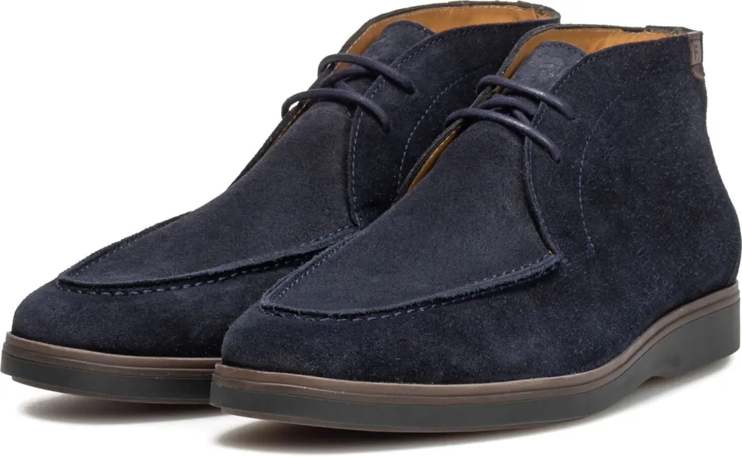 Floris van Bommel De Oister Heren Boots - Blauw - afbeelding 2 van 6
