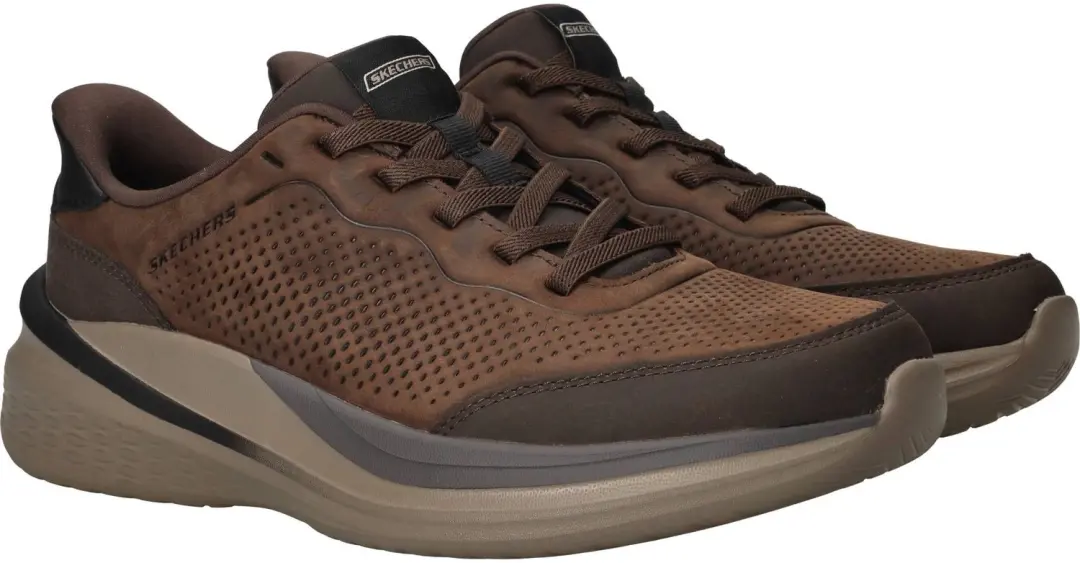 Skechers Slip-Ins Slade 2.0 Waybound Sneakers - Bruin - afbeelding 2 van 6