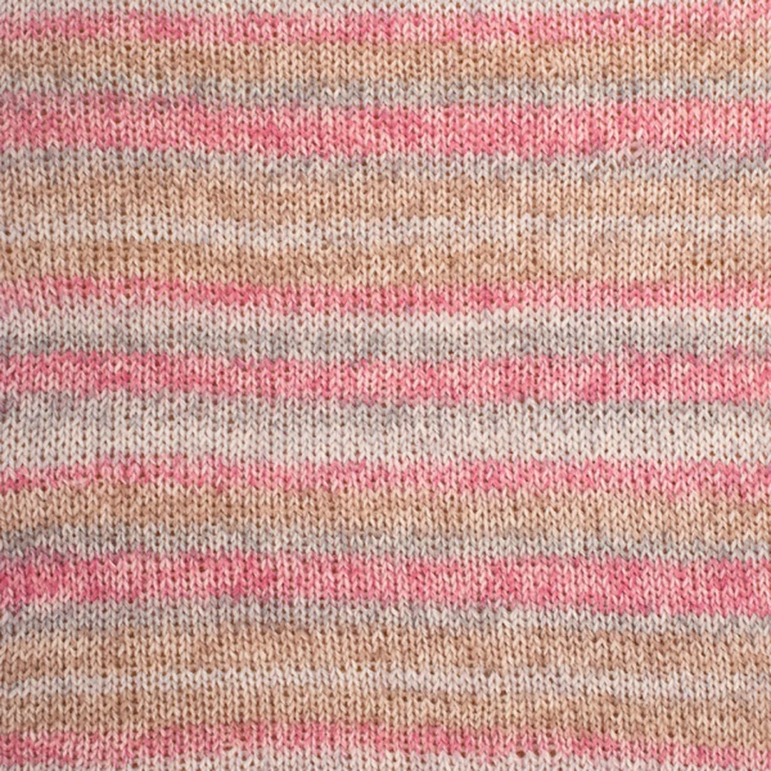 Drops Fabel Long Print Wol Garen 623 Rose Mist