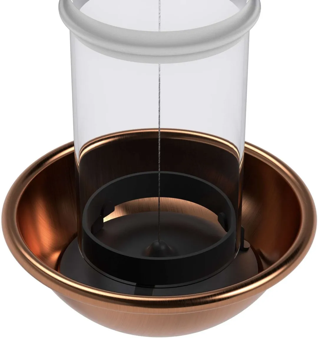 Eva Solo Vogelvoeder De Luxe Messing - Borosilicaatglas