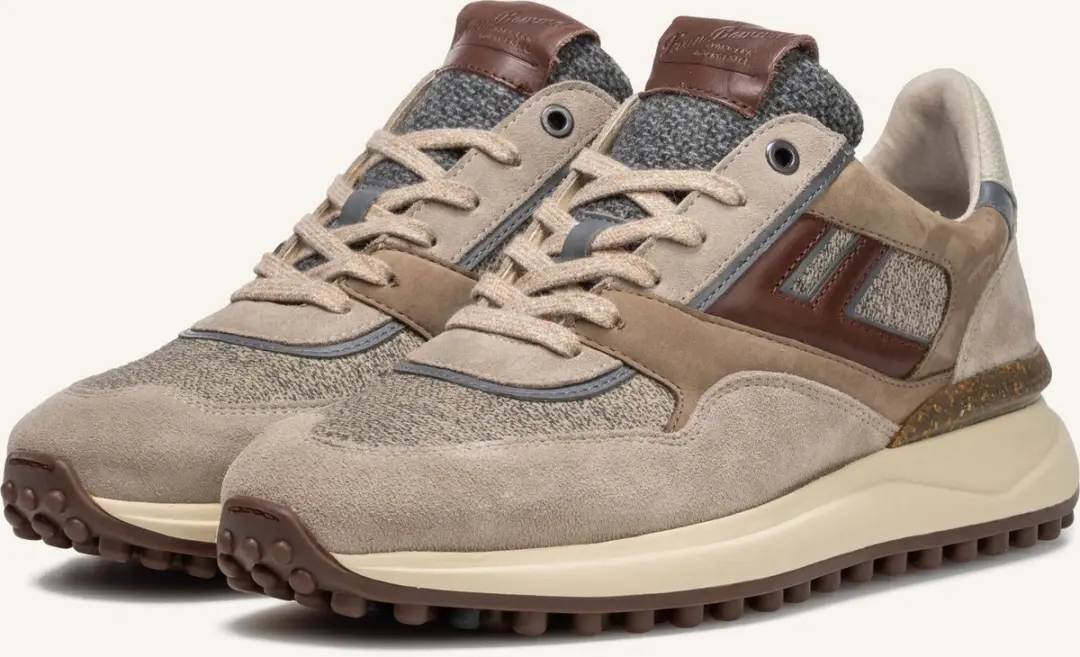 Floris van Bommel Noppi Sneakers SFM-10139 - Beige - afbeelding 3 van 6