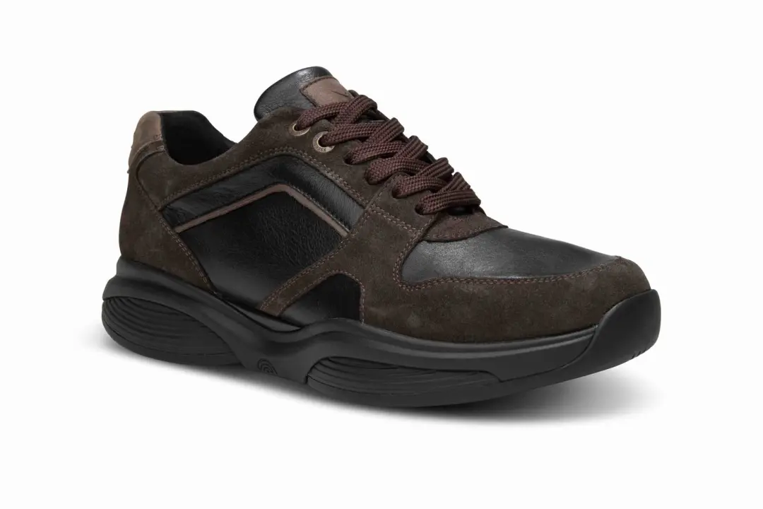 Xsensible 32502.3 Sneakers - Dark Brown Combi - afbeelding 4 van 6