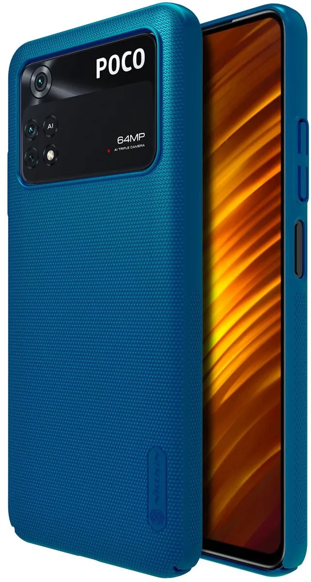 Nillkin Super Frosted Pro Shield SH00053482 Hoesje - Blauw