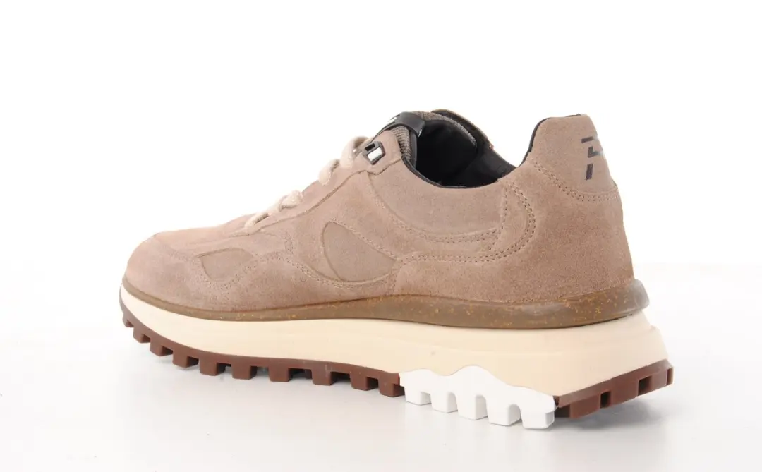 Floris van Bommel De Grippper Sneakers - Taupe - afbeelding 6 van 6
