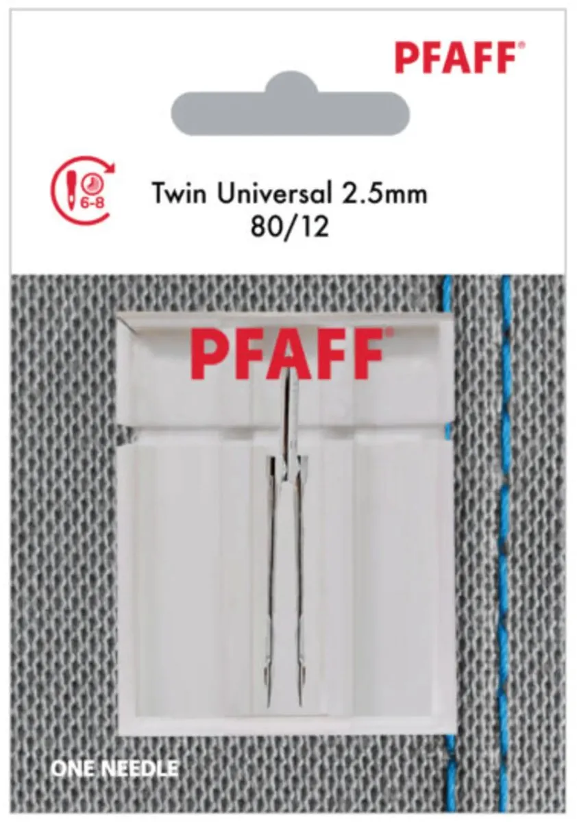 Pfaff Tweelingnaald Universal 80/2.5mm