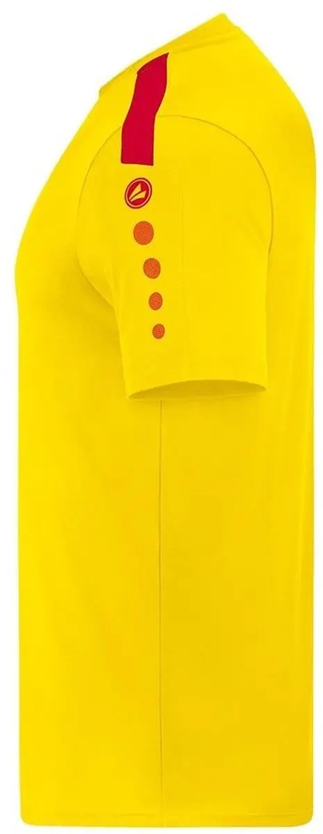 JAKO Power Shirt Korte Mouw Heren - Geel - afbeelding 5 van 5