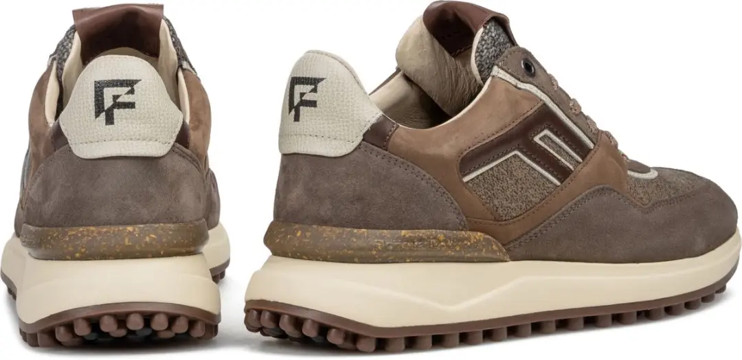 Floris van Bommel NOPPI 29.77 Heren Sneakers - Bruin - afbeelding 4 van 6
