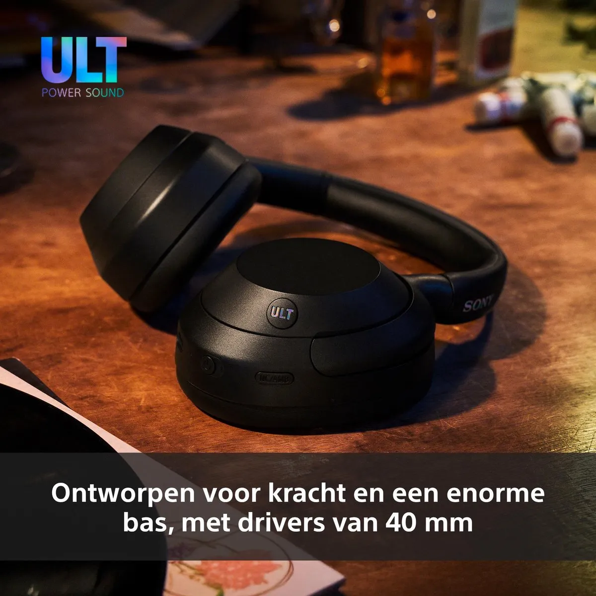Sony ULT Wear WHULT900NW.CE7 Noise Cancelling Koptelefoon - Off White - afbeelding 6 van 6
