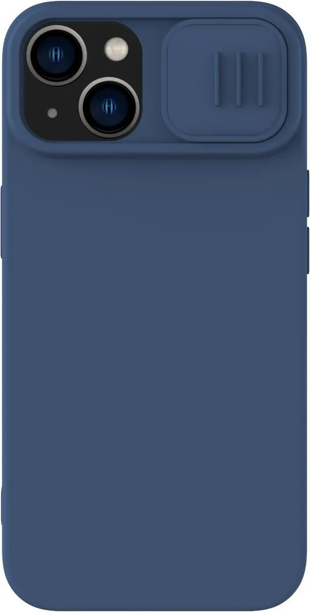 Nillkin CamShield Magnetisch Siliconen Hoesje iPhone 14 Plus - Blauw - afbeelding 3 van 6