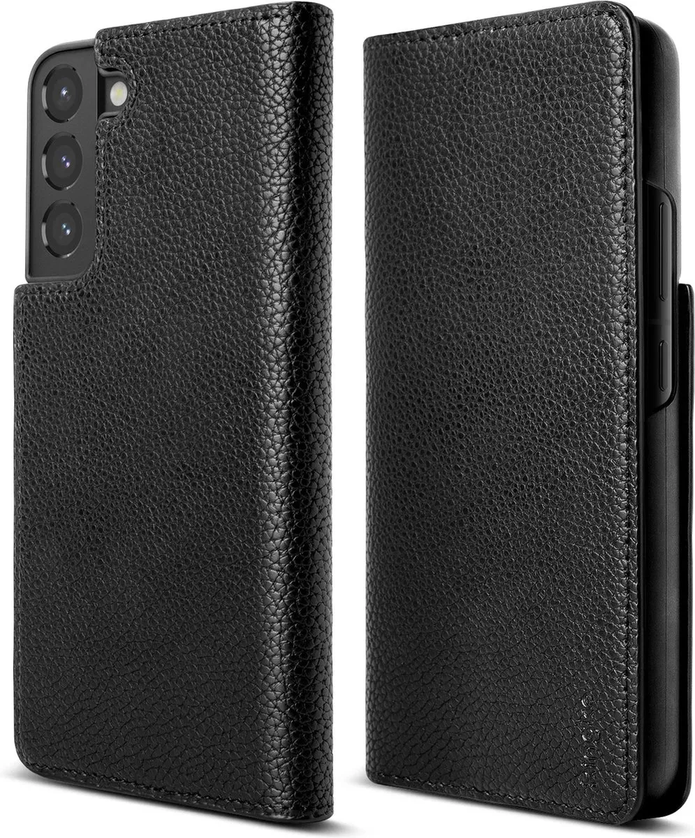 Ringke Folio Signature Standard Hoesje - Samsung Galaxy S22 Plus - Zwart