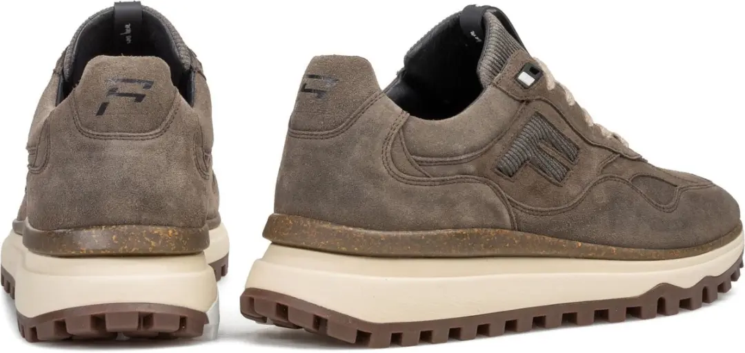 Floris van Bommel SFM-10238 De Grippper Sneakers - Bruin - afbeelding 5 van 6