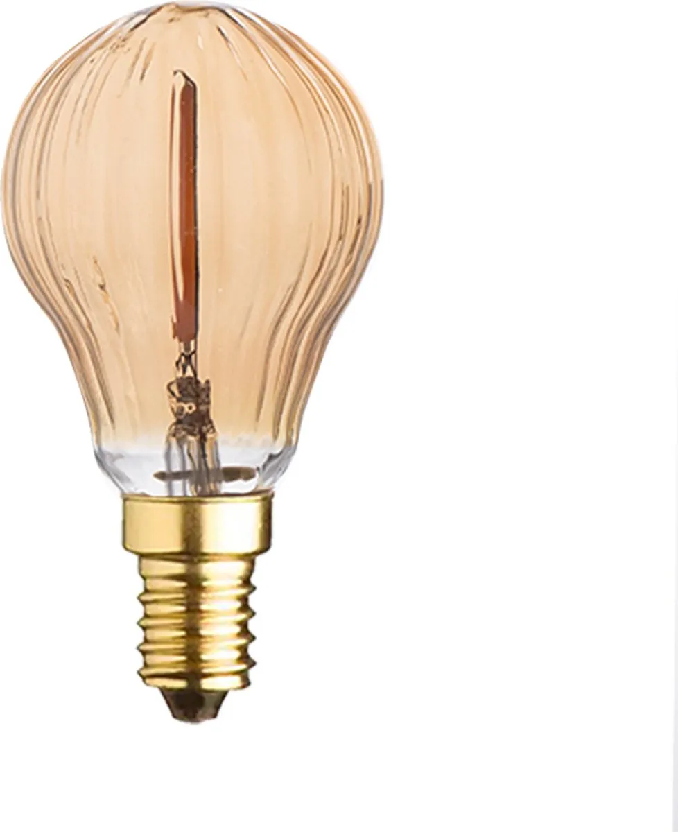 Lybardo E14 LED Lamp 0.6W 2100K - 10 Stuks - Amber