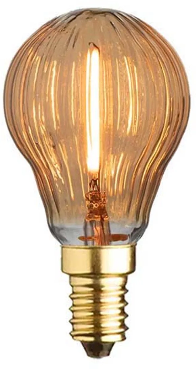 Lybardo E14 LED Lamp 0.6W 2100K - 10 Stuks - Amber