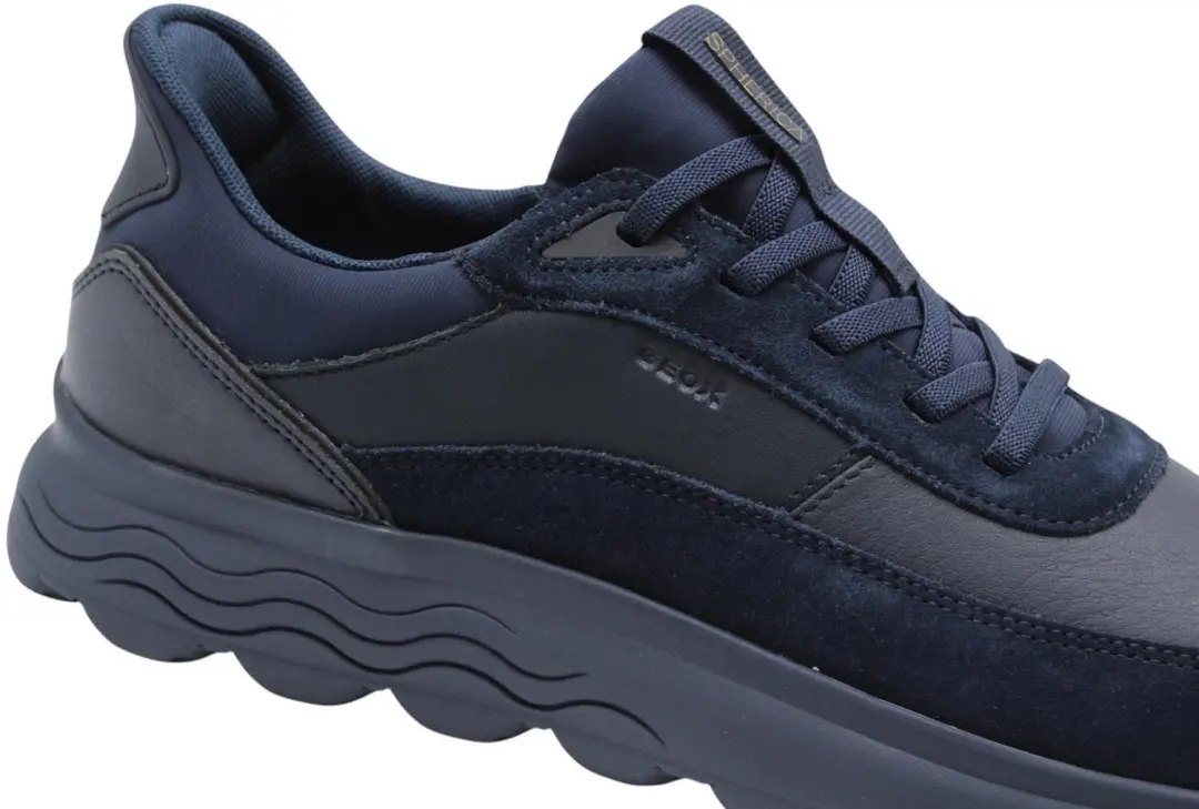 Geox U Spherica Plus.1 Sneakers - Donkerblauw - afbeelding 4 van 6