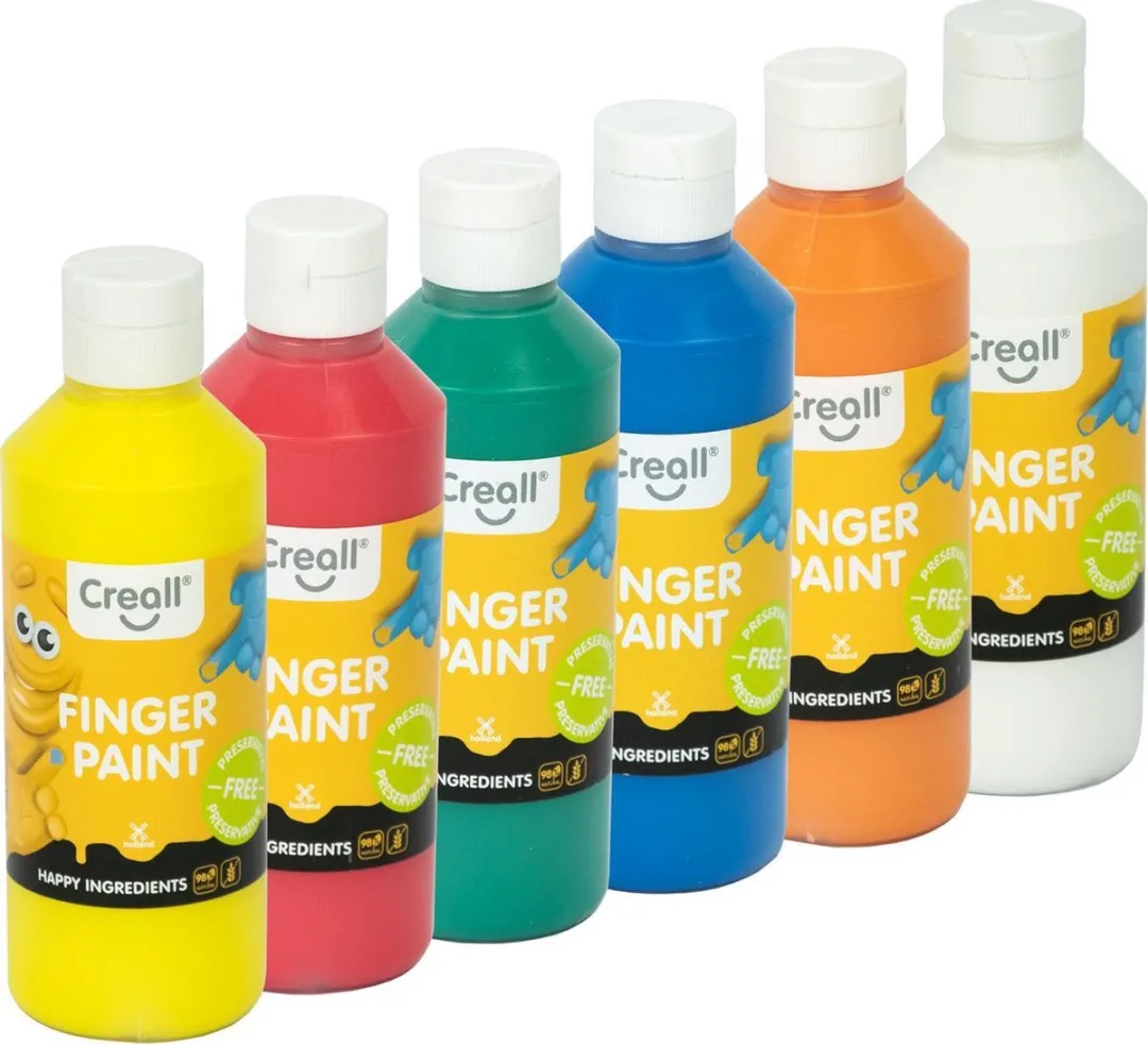 Creall Vingerverfset Oranje 250ml