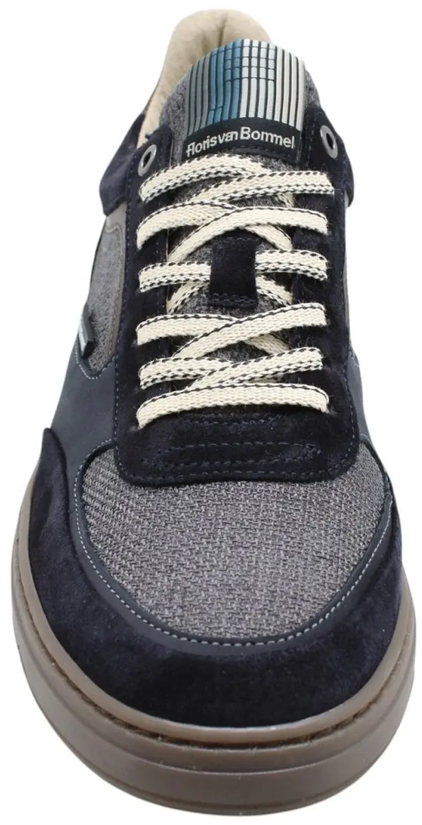 Floris van Bommel De Kupster 09.03 Heren Sneakers - Blauw - 41 - afbeelding 6 van 6
