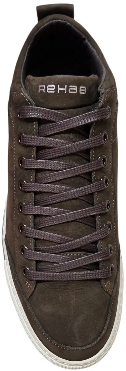 Rehab Craig Nub 4800 Sneakers - Dark Brown Nubuck - afbeelding 3 van 4