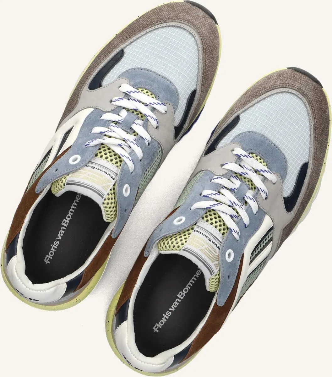 Floris van Bommel SFM-10154 De Treener Sneakers - Bruin - afbeelding 3 van 6