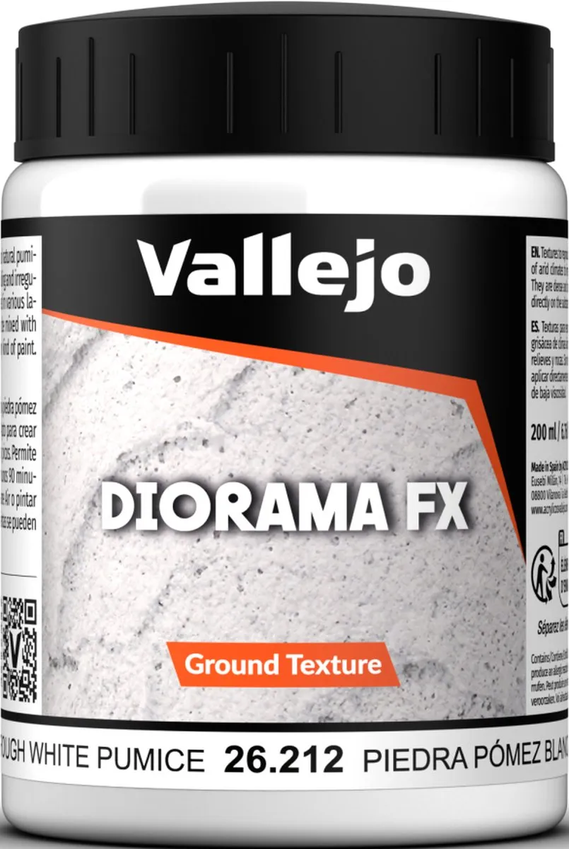 Vallejo White Pumice 200ml