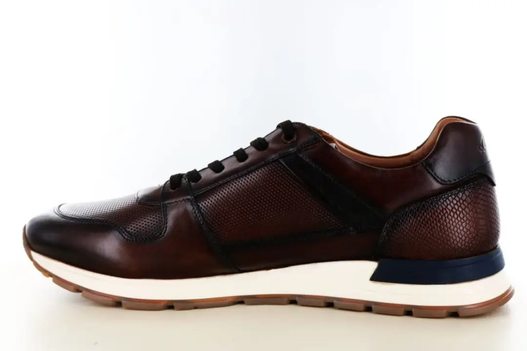 Australian Brindisi Sneakers - Cognac Leer - Heren - Maat 45 - afbeelding 2 van 6