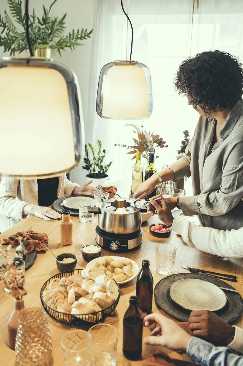 Severin FO 2471 Fondue-Crêpes-Combi 1500W - 8 Personen - afbeelding 6 van 6