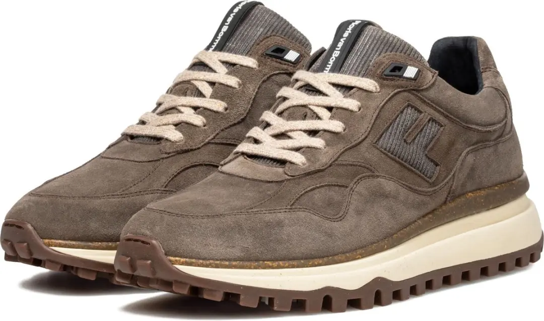 Floris van Bommel SFM-10238 De Grippper Sneakers - Heren - Bruin - afbeelding 2 van 6