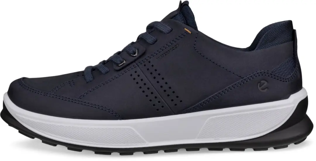 ECCO Byway 2.0 Sneakers Nubuck - Blauw - afbeelding 2 van 6