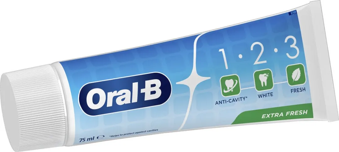Oral-B 1-2-3 Frisse Mint Tandpasta - 6x75ml