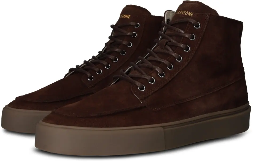 Blackstone RUBY EERO - ZIPPER - CG524 Coffee Bean - Sneaker (high) - Man - Dark brown - Maat: 47 - afbeelding 5 van 6