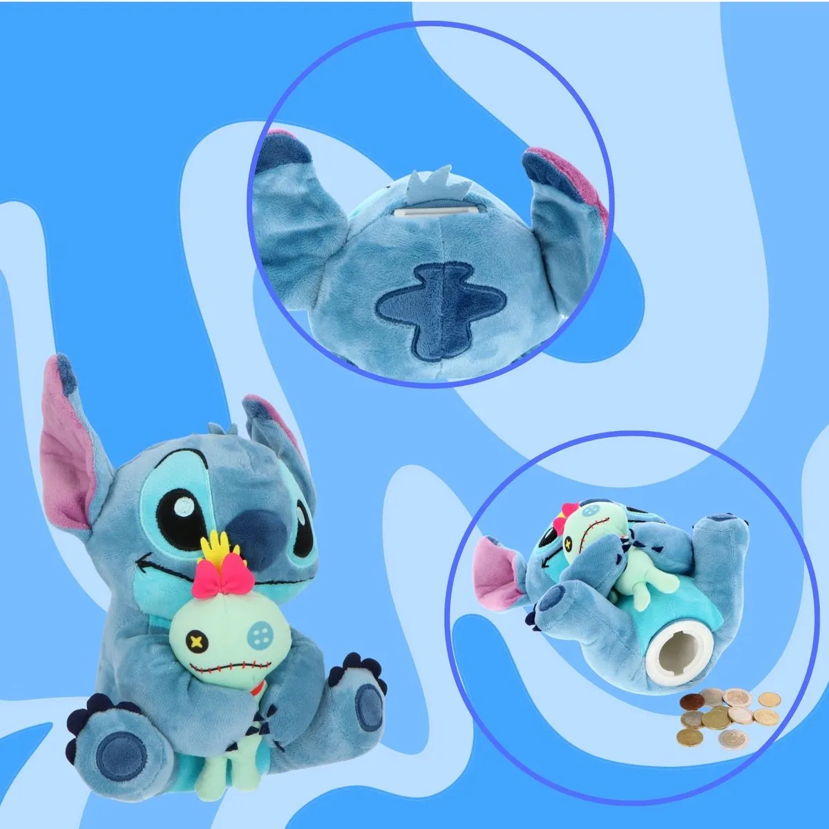 Disney Lilo & Stitch Pluche Spaarpot - Scrump