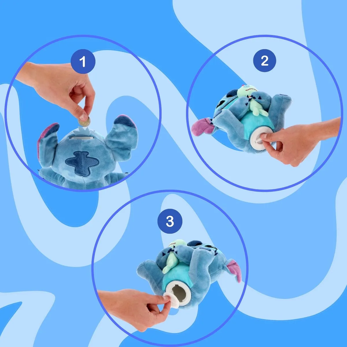 Disney Lilo & Stitch Pluche Spaarpot - Scrump