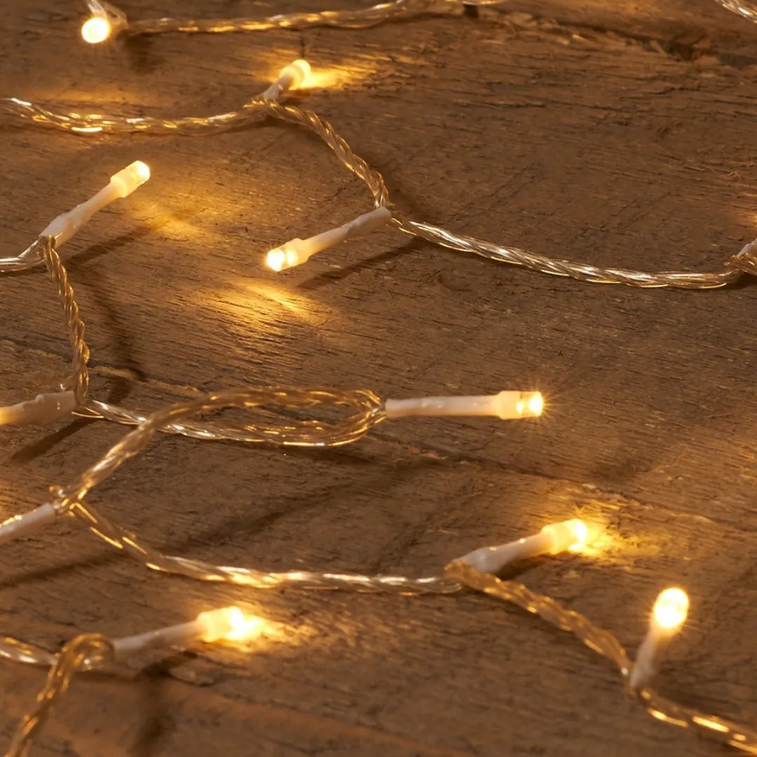 Anna's Collection Kerstverlichting 2x200 Led - 15m Warm Wit