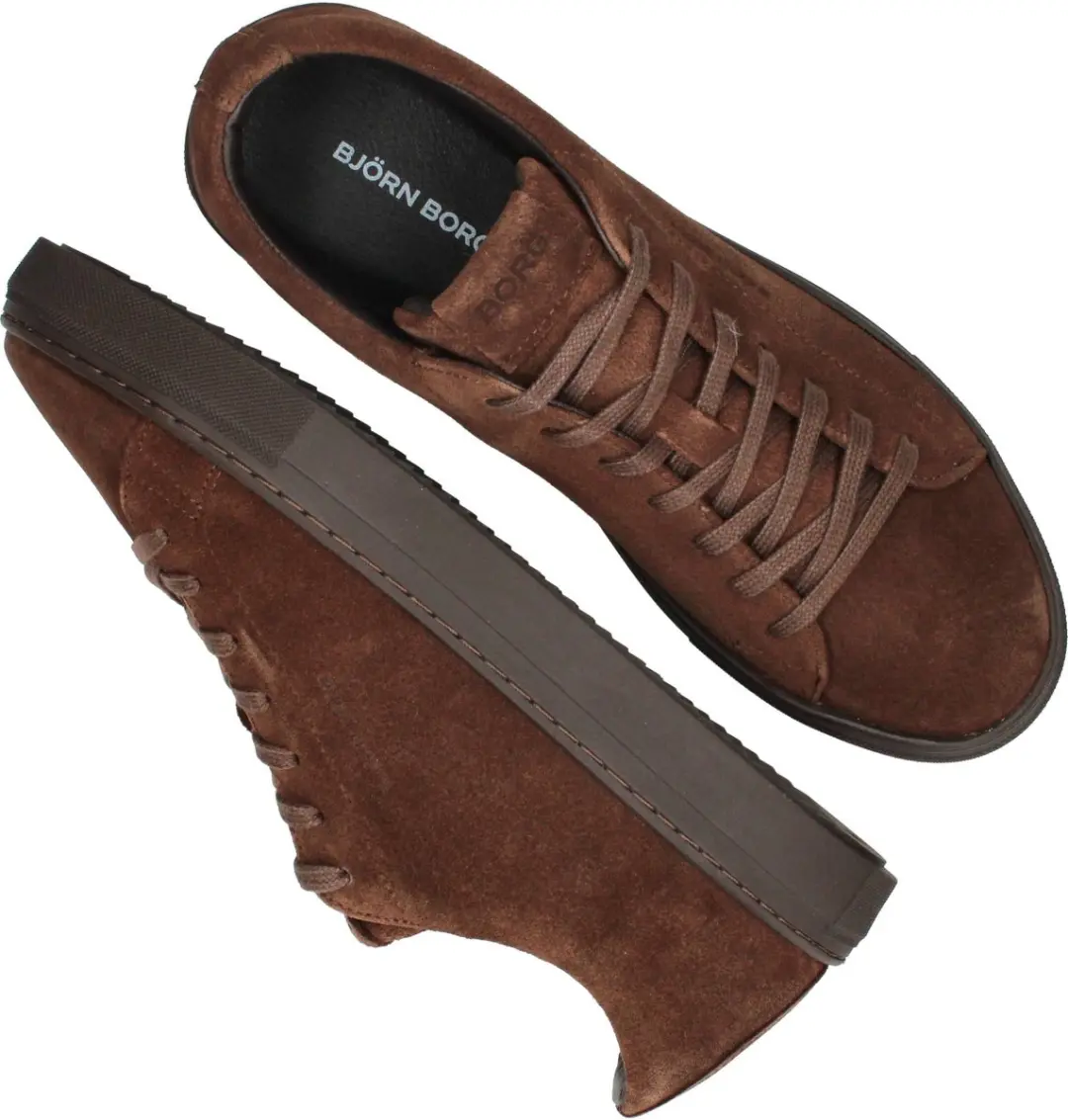 Björn Borg Classic Su Heren Sneakers - Bruin - afbeelding 3 van 6