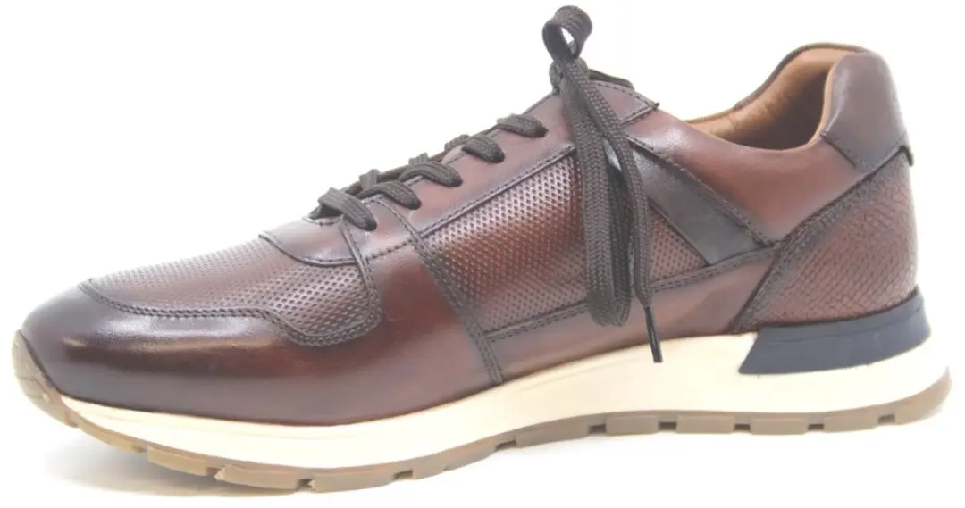 Australian Brindisi Sneakers Cognac Leer - Heren - Maat 41 - afbeelding 2 van 6